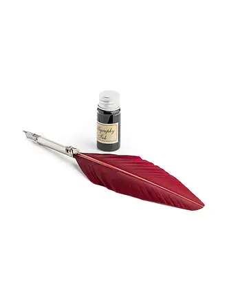 DALLAITI | Schreibset mit  Federstift Bordeaux |